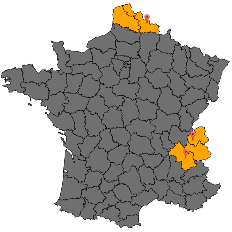 Zones d'intervention Scherrer Services Couverture