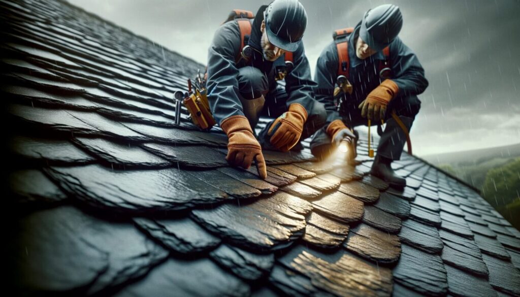 Inspection des toitures pour recherche de fuites